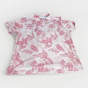 Chaps Magenta Polo Men's 3xl Spring Summer‎ Plus Size Big And Tall